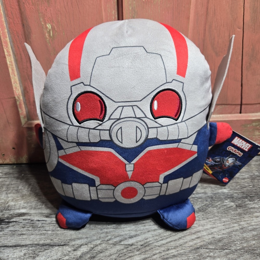 Marvel Cuutopia Ant-Man Plush‎ Squish Stuffed Figure By Mattel 12" 2023 NEW